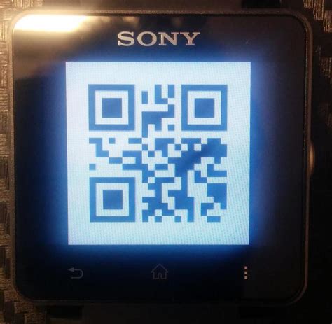 fossil watch qr code